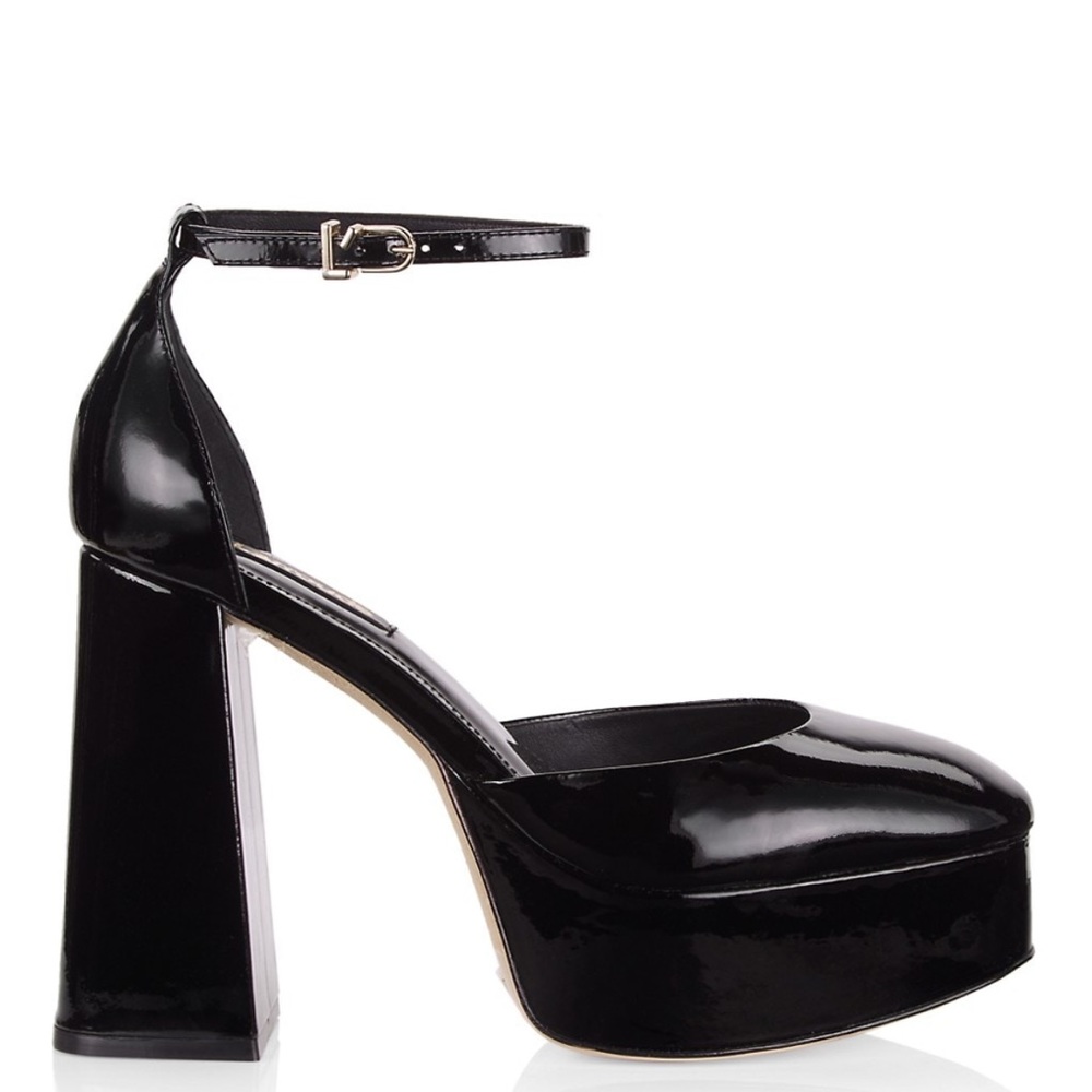 Larroude ari never worn patent platform heel